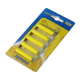 Wkład zapachowy do odkurzacza lemon, cytrynowy, pałeczki 5 szt - WZ08AB Worwo